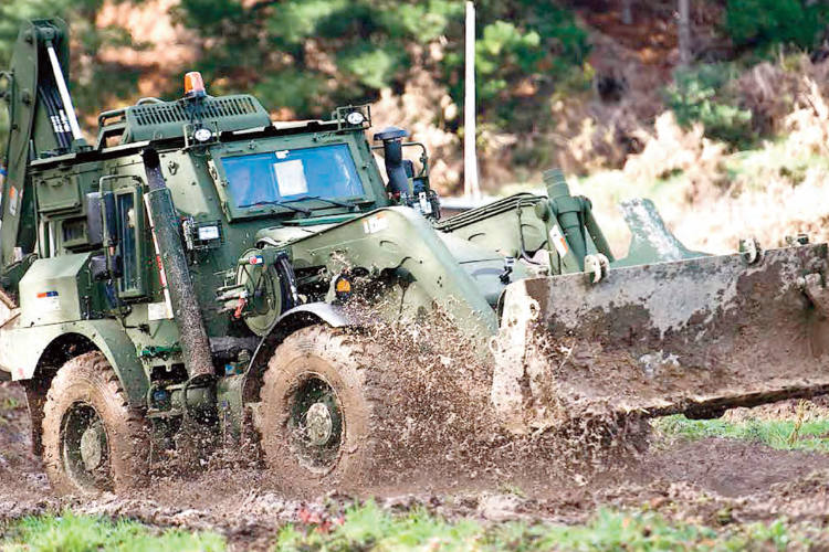 Walkia y el ejército