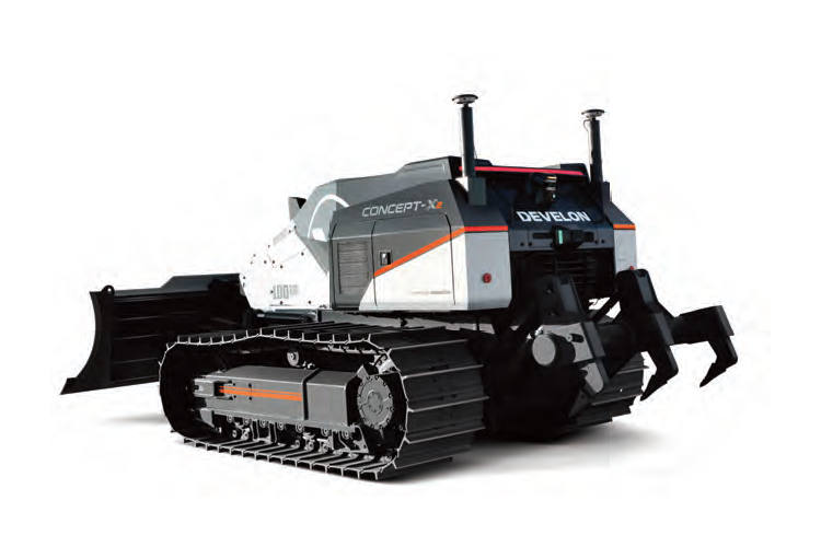 Dózer DD100-CX autónomo