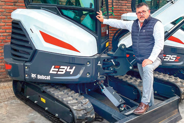 Ferrán Recio, responsable de negocio de ITT Bobcat Of.