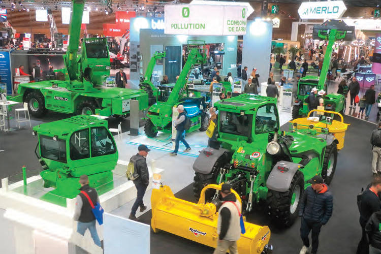 Expositores en Intermat: Merlo