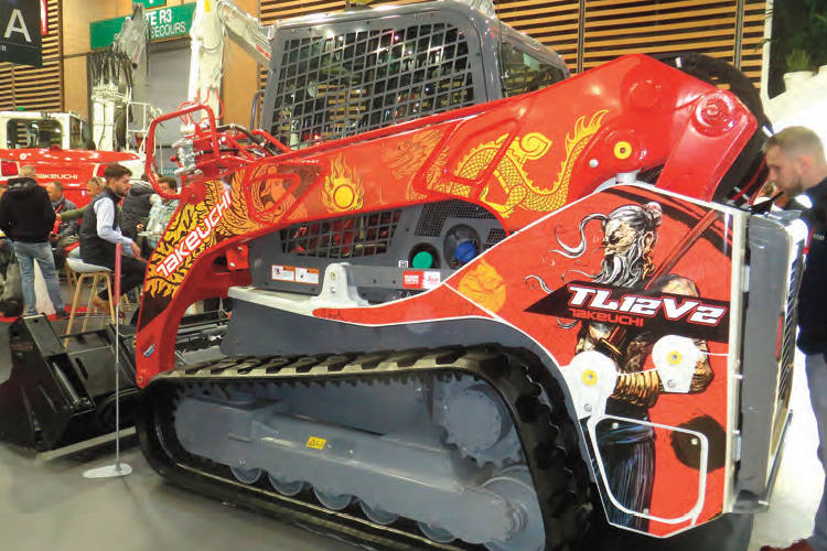 Expositores en Intermat:  takeuchi