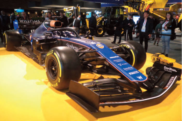 Acuerdo de Komatsu con la famosa escudería británica Williams Racing