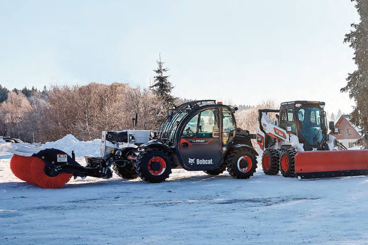 Las turbinas quitanieves Bobcat de alto rendimiento trabajan con la máxima eficacia para retirar la nieve. La gama de soluciones Bobcat para la nieve cubre todas las aplicaciones invernales, incluyendo la limpieza de nieve y hielo