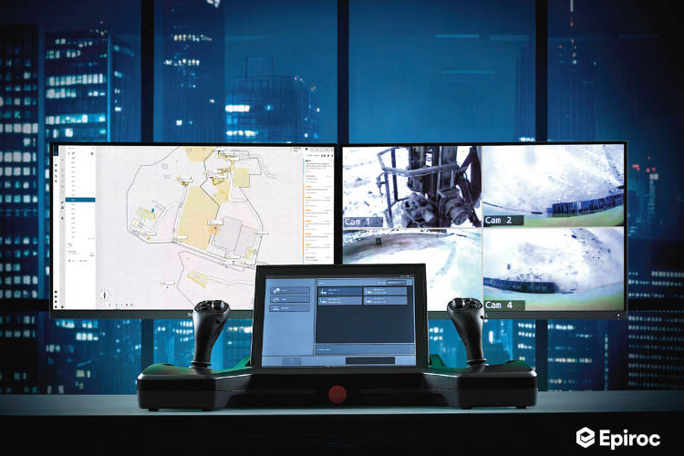 Epiroc Control de Flotas