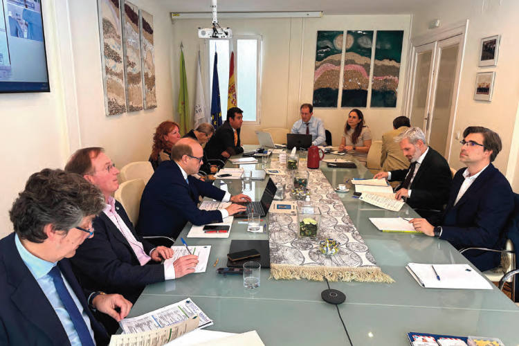 Parte del jurado de los «Premios Nacionales FdA de Desarrollo Sostenible en Canteras y Graveras»