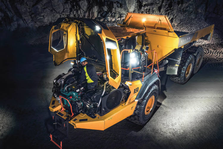 Dúmper articulado Volvo 50