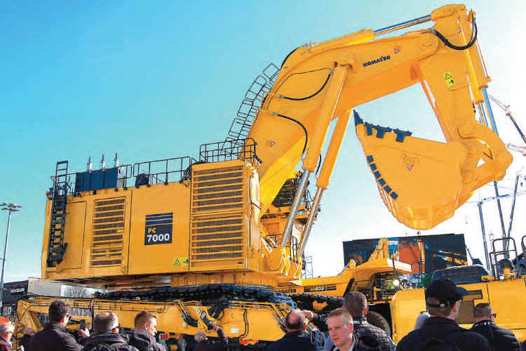 Maquinaria en Bauma 2025