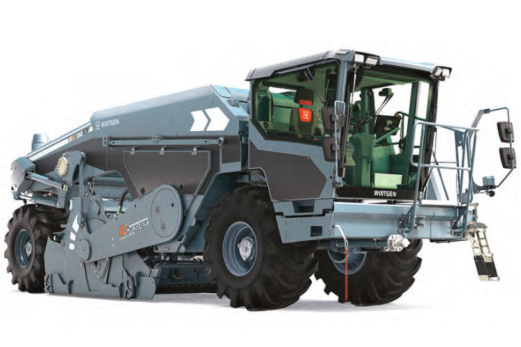 Última generación de la serie WR de Wirtgen