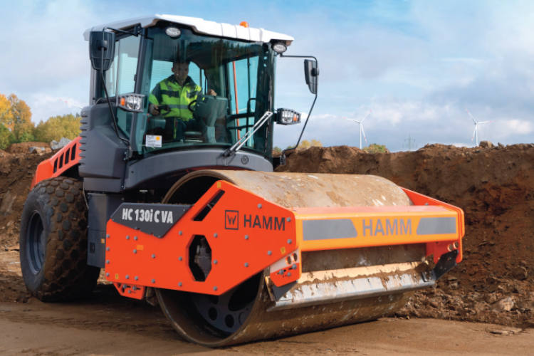 Compactador HC 130i C VA de Hamm