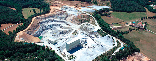 Explotación sector áridos