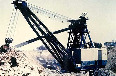 Excavadoras de cables Marion Capitan