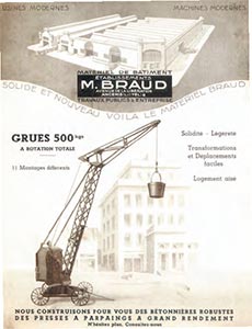 Publicidad de Manitou en 1957