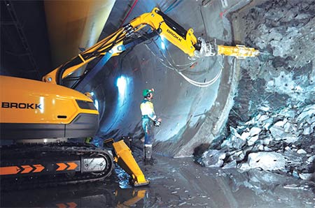 Robot demolición Brokk