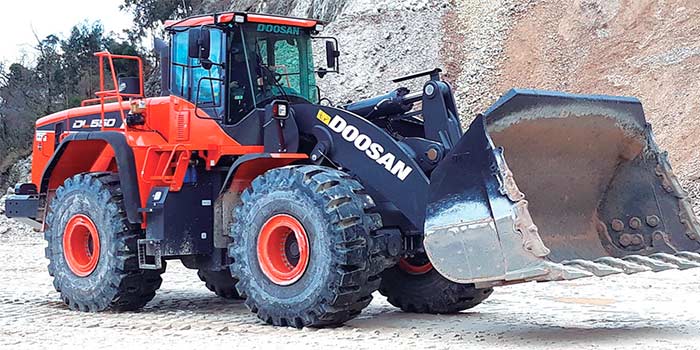 Cargadoras grandes de ruedas Doosan DL-5