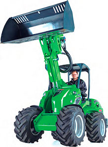 Característica de la serie 800 es el robusto brazo telescópico, que proporciona un mayor alcance y se extiende y retrae 825 mm.