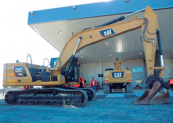 La excavadora 330 es uno de los nuevos modelos que Caterpillar va a lanzar al mercado en la feria Bauma. La excavadora 330 es uno de los nuevos modelos que Caterpillar va a lanzar al mercado en la feria Bauma.
