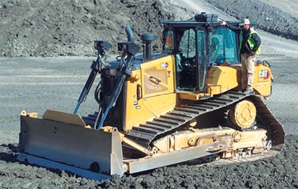 Dózer D6XE con Grade Control