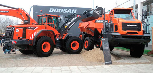 Doosan en Bauma 2019