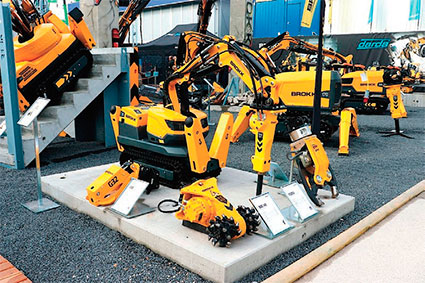 Robots de demolición Brook