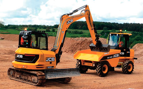 Dúmper de obra 6T Hi Viz JCB Dúmper de obra 6T Hi Viz JCB