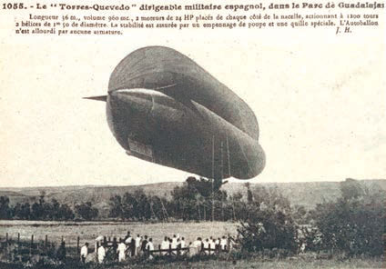 Los dirigibles de Leonardo Torres Quevedo
