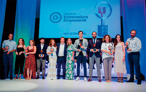Cohidrex recibe el premio a la mejor trayectoria empresarial de Extremadura