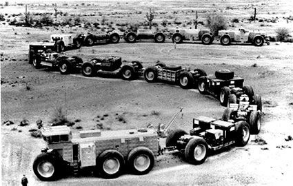 Overland Train TC-497 Mark II, vehículo de transporte todoterreno de LeTourneau