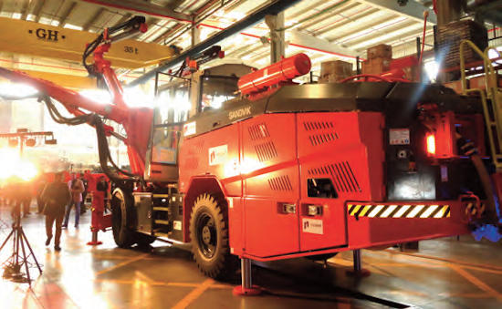Jumbo DT1132i de Sandvik