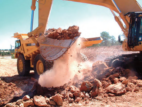Maquinaria trabajando