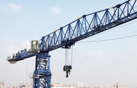 La nueva grúa 21CM750 de Comansa