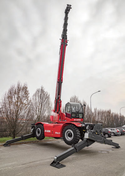 Manipuladora telescópica giratoria Magni RTH 6.51
