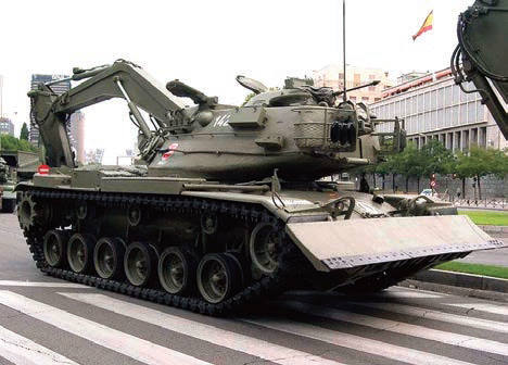 El “Alacrán” en el Paseo de la Castellana