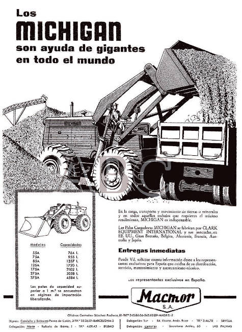Anuncio Cargadoras Michigan