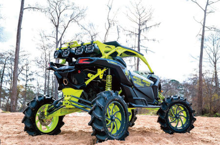 Quad Stephen Fontenot con neumáticos BKT