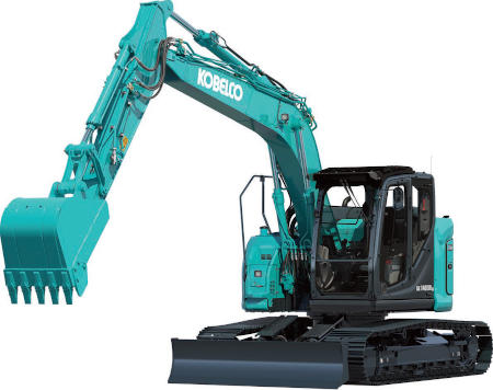 SK140SRLC-7, Excavadora de 14 toneladas de Kobelco