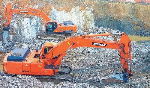 Excavadoras Doosan en Santander