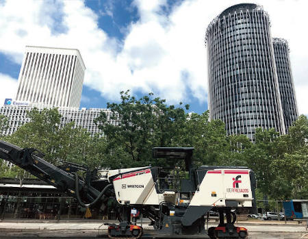 Operación Asfalto con Wirtgen