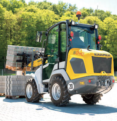 Cargadoras compactas 5035 y 5040 de Kramer