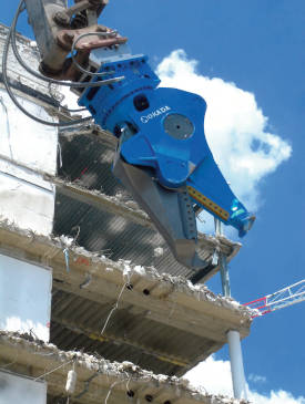 Implementos demolición Okada