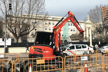 Miniexcavadora de voladizo reducido de giro U48-4