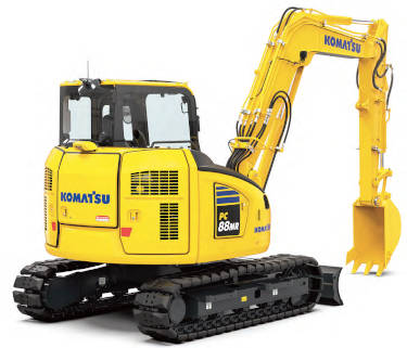 Midiexcavadora Komatsu PC88MR-11