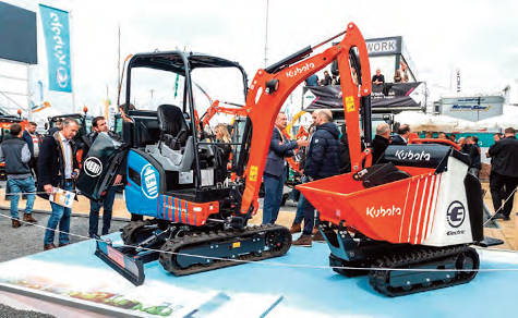 Miniexcavadora de Kubota propulsada por LPG KX019-4 LPG