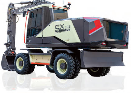 Excavadora eléctrica Volvo