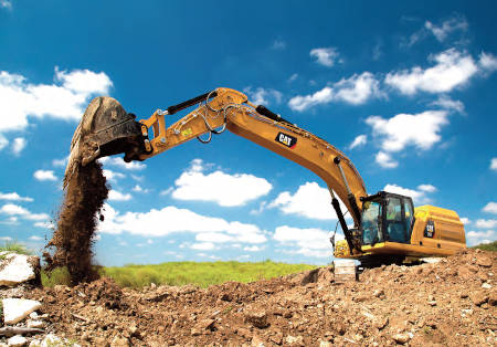 Excavadora hidráulica Cat 352 de la Nueva Generación