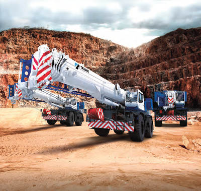 Línea de Grúas todoterreno de Tadano