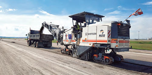 Fresadoras Wirtgen en Kuala Lumpur