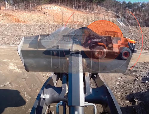 Cucharón Transparente de Doosan