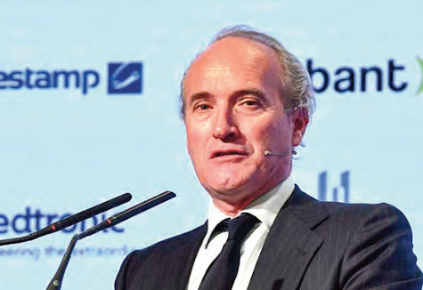 Julián Núñez, presidente de Seopán, la Asociacion de Empresas Constructoras y Concesionarias de Infraestructuras