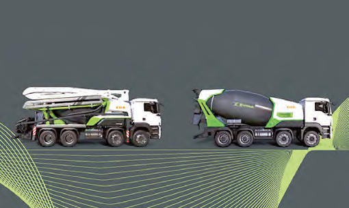 Hormigoneras y bombas con hormigonera híbridas-eléctricas «Energya», de Cifa-Baryserv BS