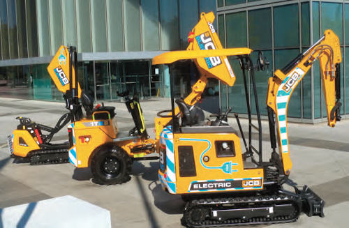 Máquinas elevación eléctricas de JCB